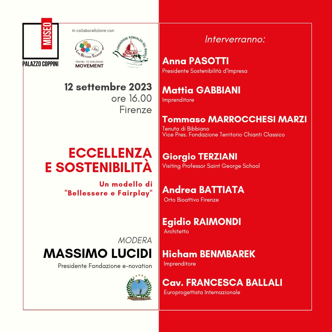 IMPRESE: Eccellenza e Sostenibilità a confronto a Palazzo Coppini 